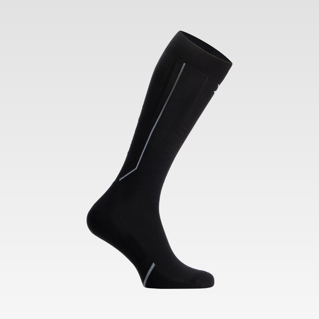 Lange Compressiesokken - Zwart