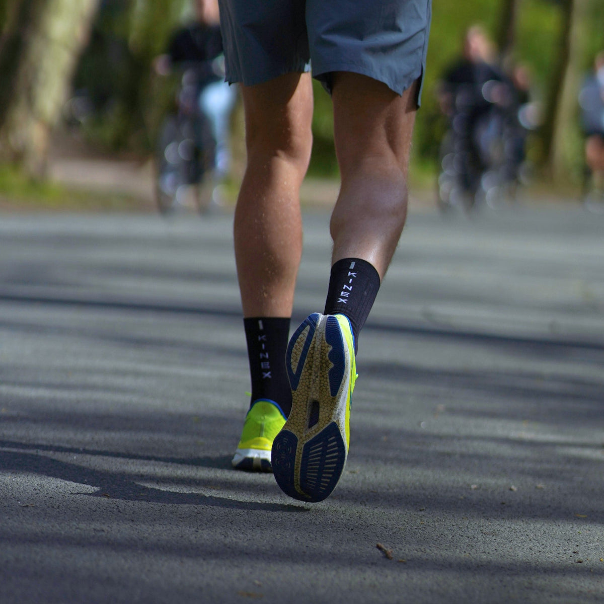Short Compression Sock Black #color_midnight black