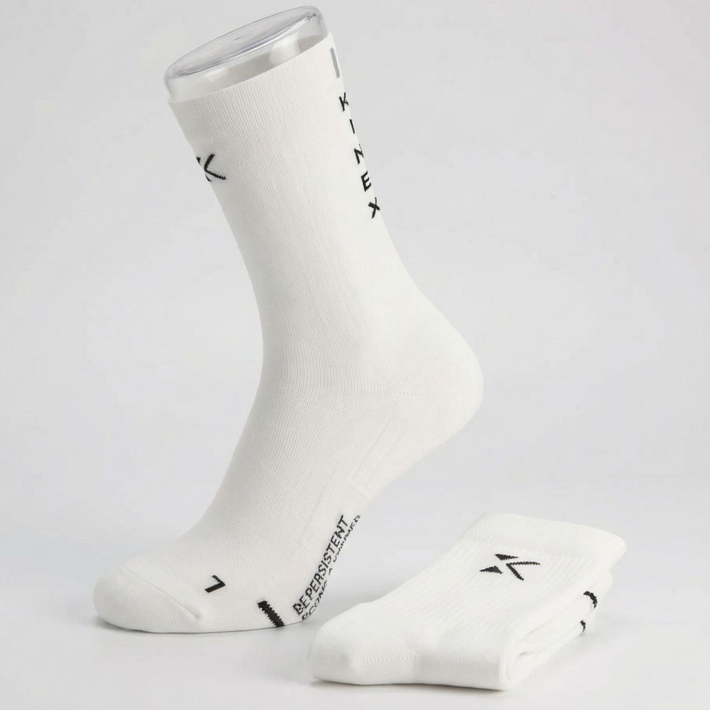 Short Compression Sock White #color_arctic white