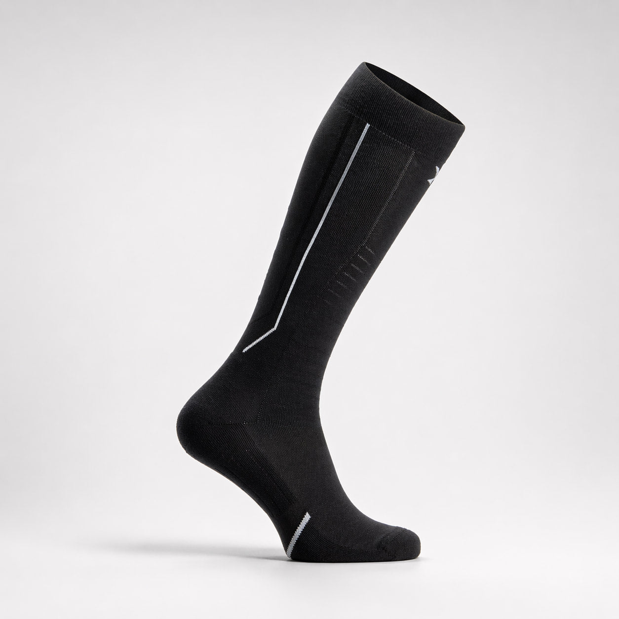 Lange Compressiesok #kleur_zwart