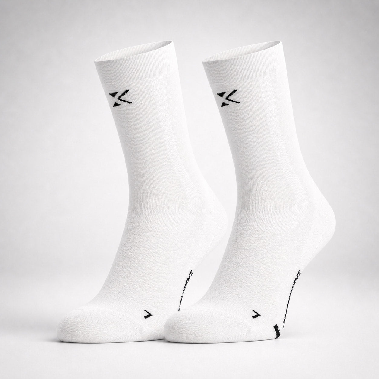 Korte Compressiesokken #Korte Compressiesokken (Kleur)_arctic white