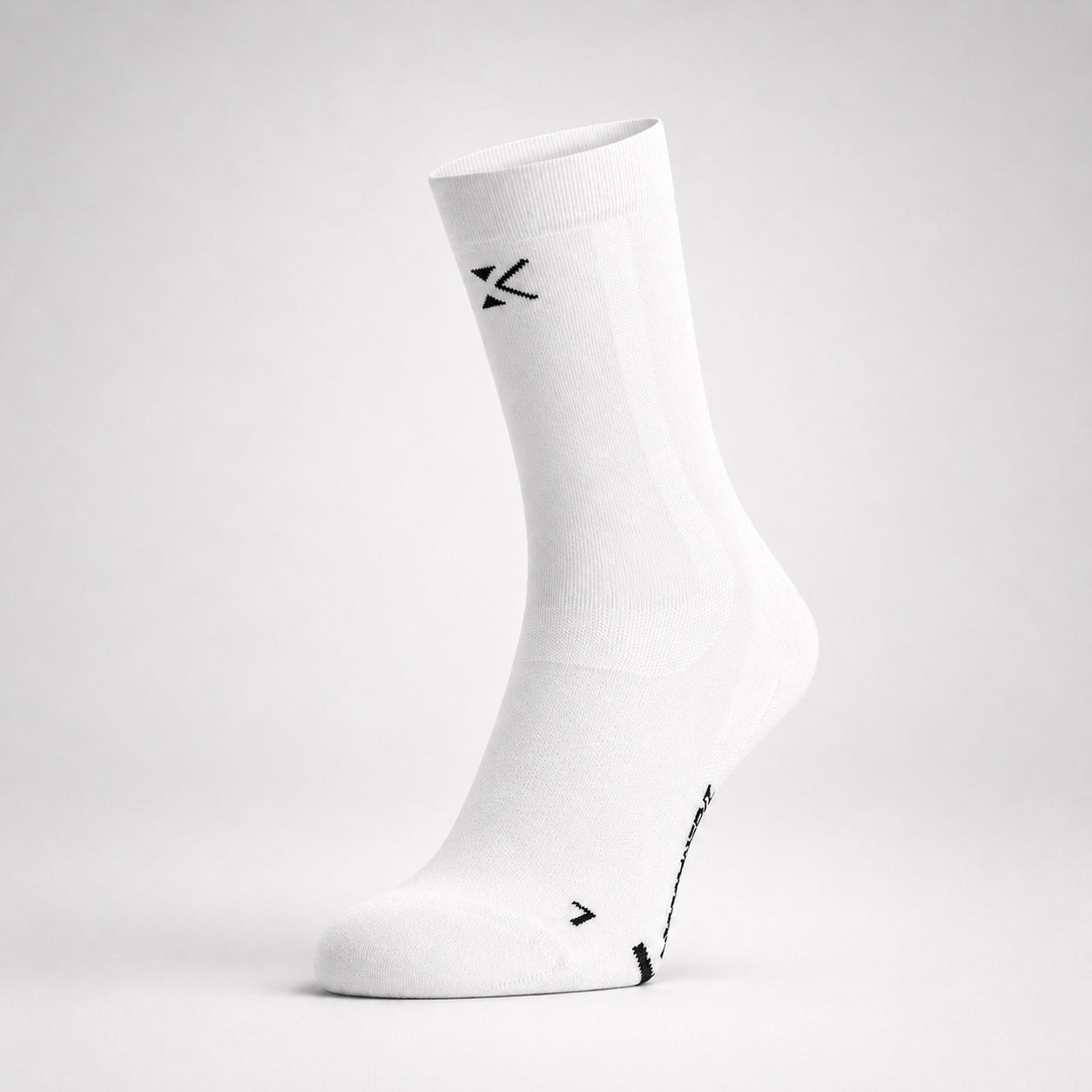 Korte Compressiesok #kleur_arctic white