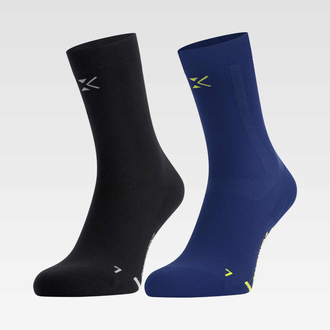 2-pack bundle zwart/blauw