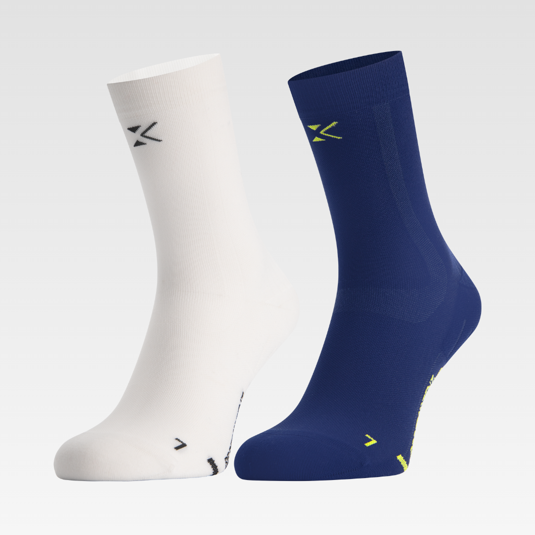 2-pack bundle wit/blauw